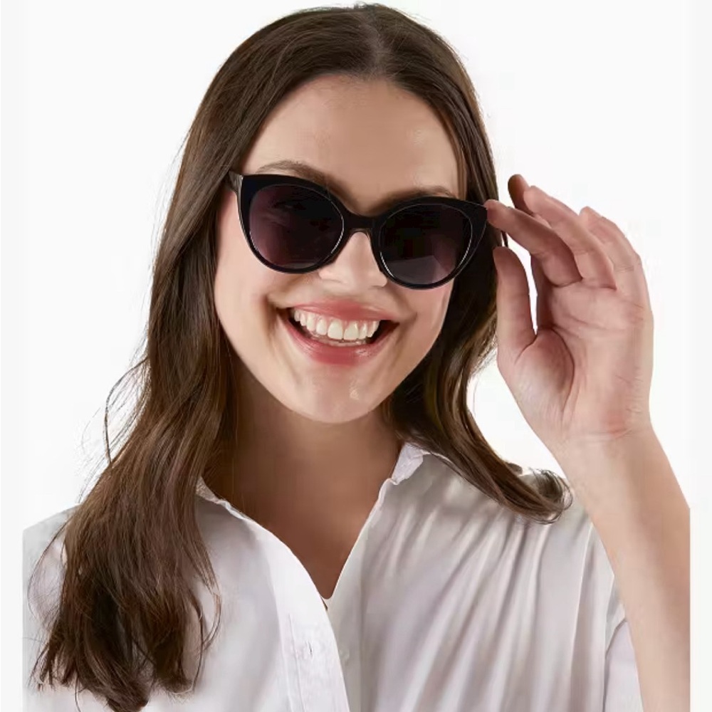 Kate Spade Black Samantha Sunglasses